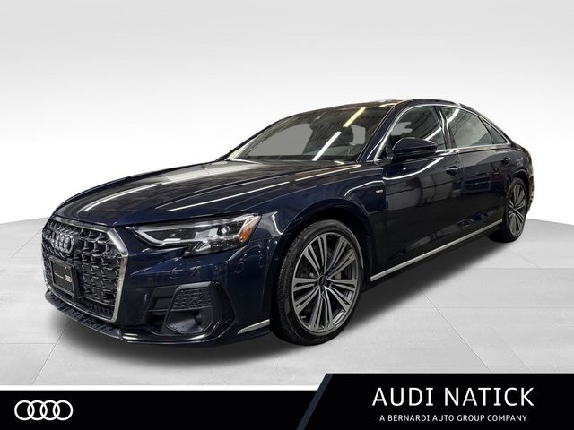 Firmament Blue Metallic 2023 Audi A8 Sedan All-Wheel Drive 8-Speed Automatic