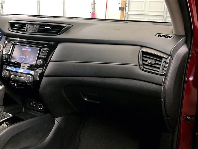 2018 Nissan Rogue SV Red at South Hills Kia