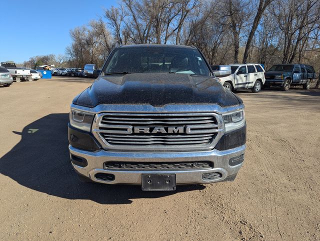 2023 Diamond Black Crystal Pearlcoat Ram 1500 Laramie 4X4 Truck