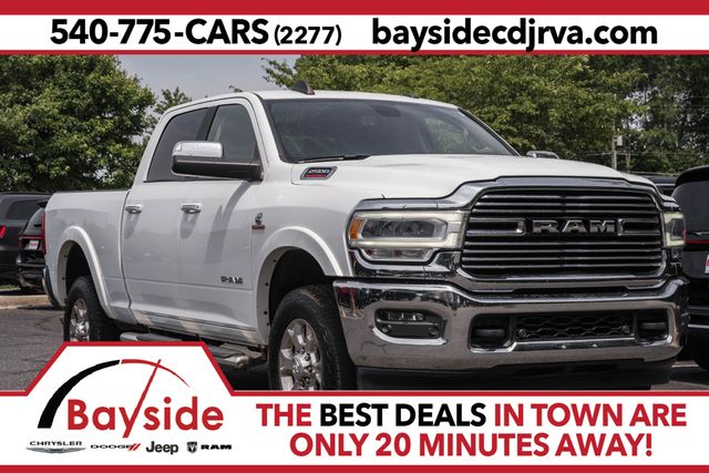 Bright White Clearcoat 2020 RAM 2500 Pickup Truck Four-Wheel Drive 6-Speed Automatic