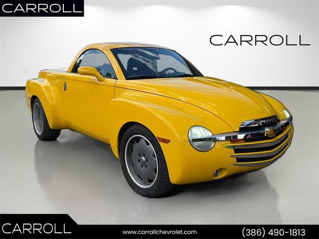 Millennium Yellow 2004 Chevrolet SSR LS RWD Convertible Rear-Wheel Drive 4-Speed Automatic Overdrive