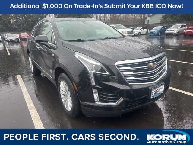 Stellar Black Metallic 2018 Cadillac XT5 AWD SUV / Crossover Four-Wheel Drive 8-Speed Automatic