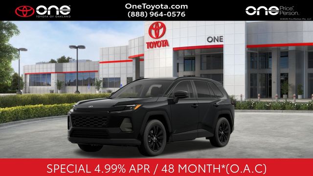 Midnight Black Metallic 2026 Toyota RAV4 SUV / Crossover All-Wheel Drive Continuously Variable Transmission