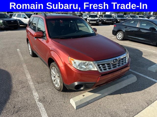 Paprika Red Pearl 2011 Subaru Forester SUV / Crossover All-Wheel Drive 4-Speed Automatic