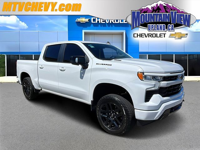 Summit White 2024 Chevrolet Silverado 1500 Pickup Truck Four-Wheel Drive Automatic