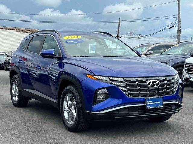Intense Blue 2024 Hyundai Tucson SUV / Crossover All-Wheel Drive 8-Speed Automatic