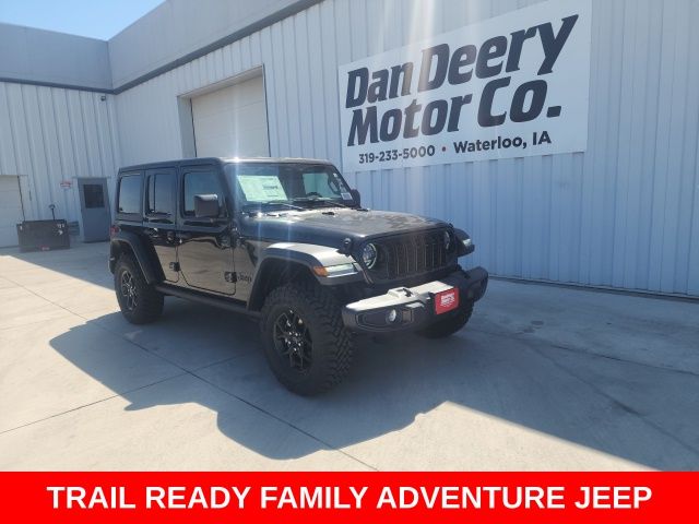 Black Clearcoat 2026 Jeep Wrangler SUV / Crossover Four-Wheel Drive 8-Speed Automatic
