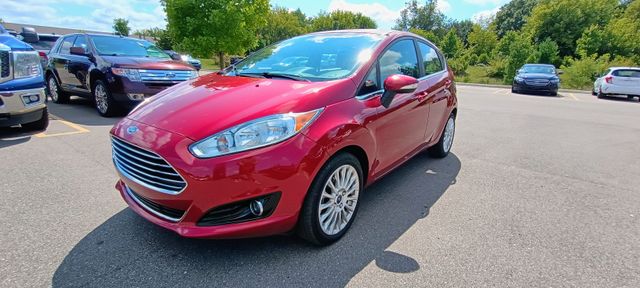Ruby Red Metallic 2016 Ford Fiesta Hatchback Front-Wheel Drive 6-Speed Automatic