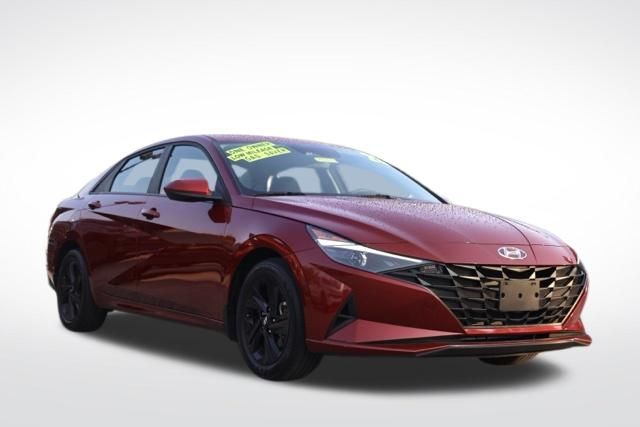 Ultimate Red 2023 Hyundai Elantra Sedan Front-Wheel Drive Continuously Variable Transmission