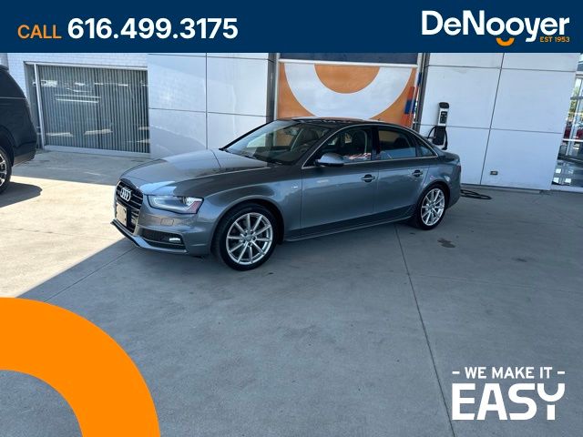 Monsoon Gray Metallic 2016 Audi A4 Sedan All-Wheel Drive 8-Speed Automatic