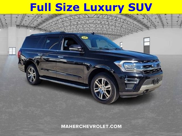 Black Metallic 2022 Ford Expedition MAX Limited 4WD SUV / Crossover Four-Wheel Drive Automatic