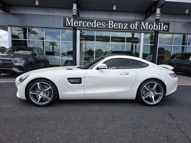 Diamond White Metallic 2017 Mercedes-Benz AMG GT Coupe Coupe Rear-Wheel Drive 7-Speed Automatic
