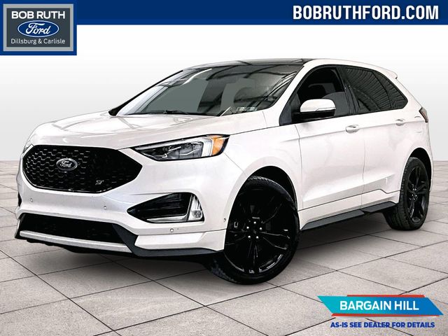 2019 Ford Edge ST White at Luther Ford
