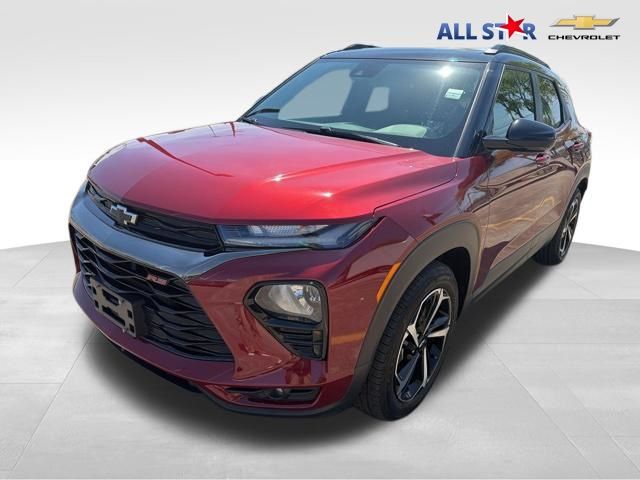 Red (Crimson Metallic) 2022 Chevrolet Trailblazer RS FWD SUV / Crossover Front-Wheel Drive Continuously Variable Transmission