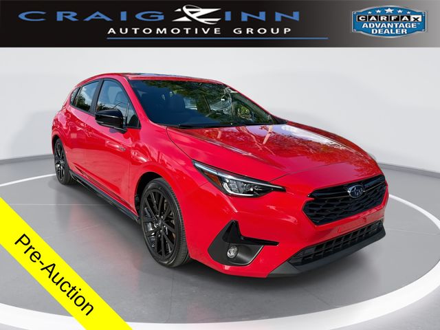 Pure Red 2024 Subaru Impreza Wagon All-Wheel Drive Continuously Variable Transmission