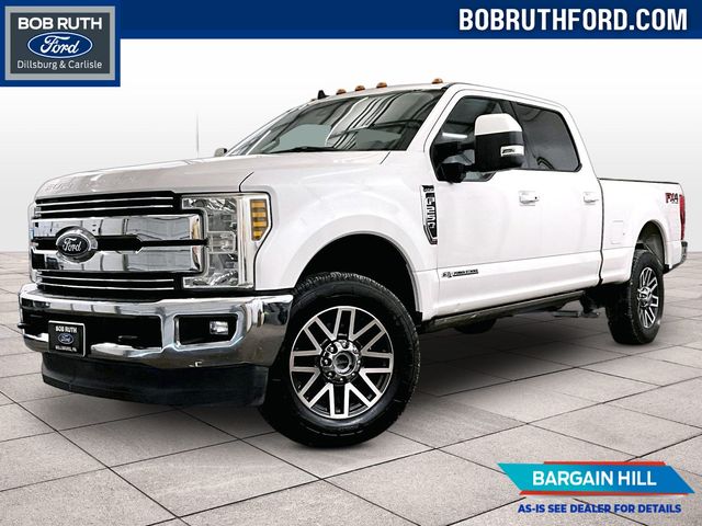 2019 Ford F-250SD Lariat White at Phil Fitts Ford
