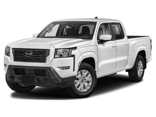 Glacier White 2024 Nissan Frontier Pickup Truck Four-Wheel Drive 9-Speed Automatic Overdrive