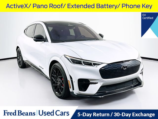 White Metallic 2023 Ford Mustang Mach-E GT AWD SUV / Crossover All-Wheel Drive Automatic