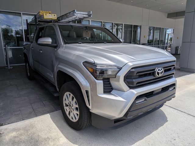 Celestial Silver Metallic 2024 Toyota Tacoma Pickup Truck 4X2 8-Speed Automatic
