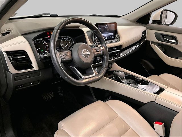 2022 Nissan Rogue SL White at Bob Ruth Ford