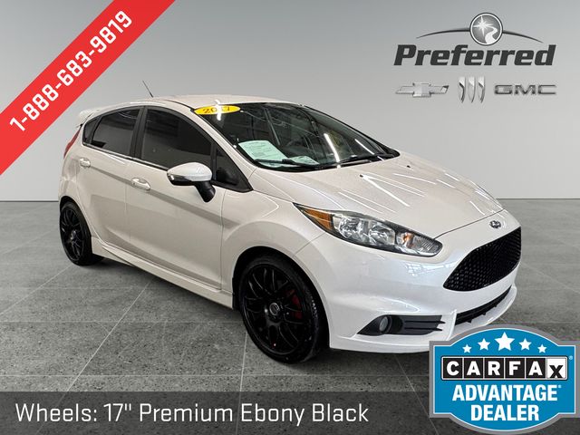 White Platinum Clearcoat Metallic 2017 Ford Fiesta Hatchback Front-Wheel Drive 6-Speed Manual