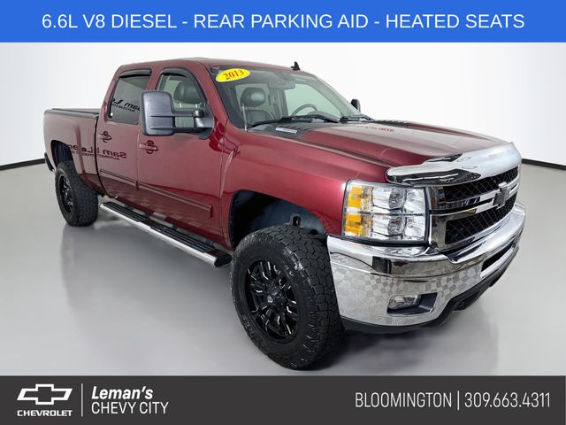 Red (Deep Ruby Metallic) 2013 Chevrolet Silverado 2500HD Pickup Truck Four-Wheel Drive 6-Speed Automatic