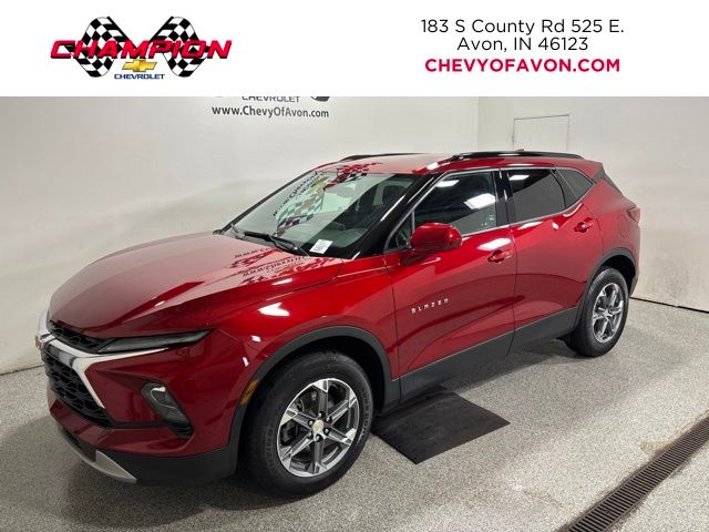Radiant Red Tintcoat 2024 Chevrolet Blazer SUV / Crossover Front-Wheel Drive 9-Speed Automatic Overdrive