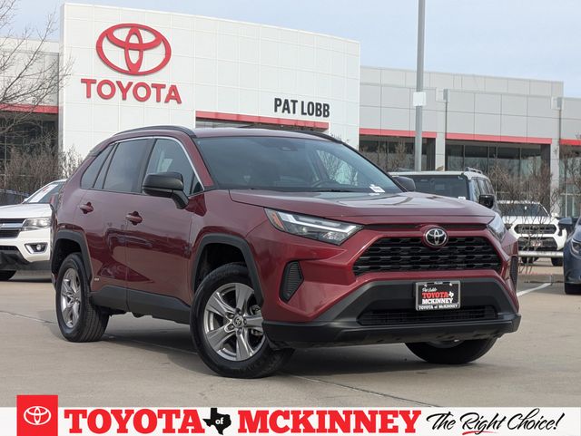 White (Wind Chill Pearl) 2025 Toyota RAV4 Hybrid LE AWD SUV / Crossover All-Wheel Drive Continuously Variable Transmission