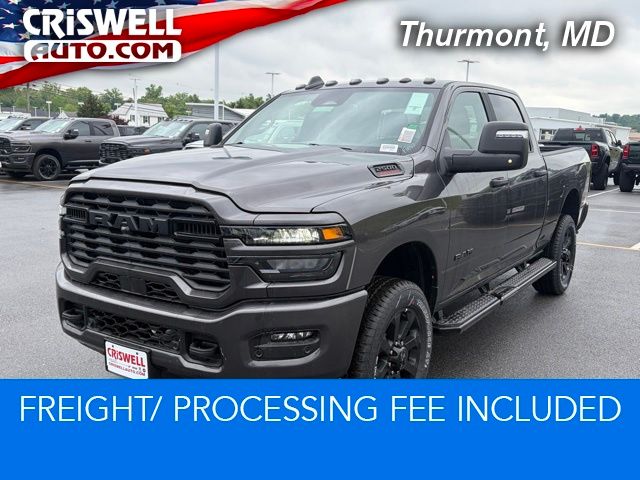 Crystal Metallic 2026 RAM 2500 Big Horn Crew Cab 4WD Pickup Truck Four-Wheel Drive 8-Speed Automatic