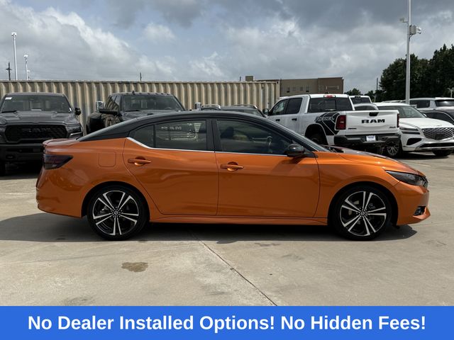 2022 Nissan Sentra SR Orange at North Houston Mitsubishi