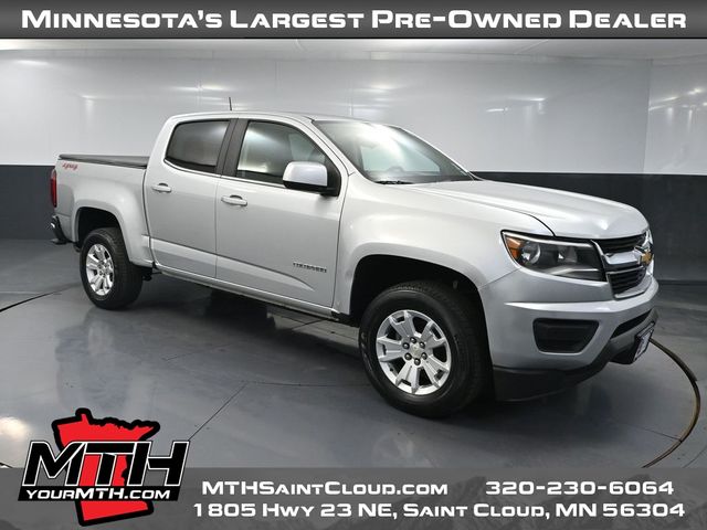 Silver Ice Metallic 2019 Chevrolet Colorado Pickup Truck Four-Wheel Drive 8-Speed Automatic