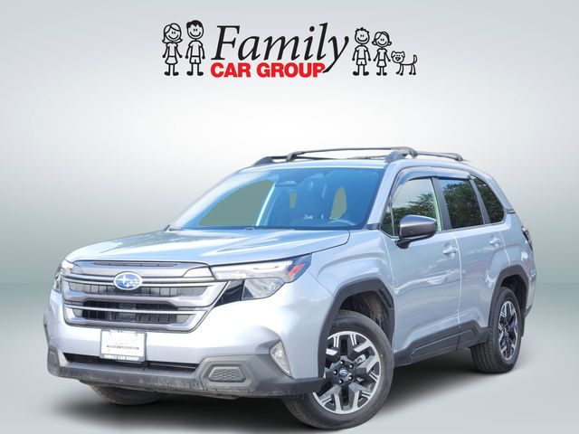 Ice Silver Metallic 2025 Subaru Forester Premium Crossover AWD SUV / Crossover All-Wheel Drive Continuously Variable Transmission