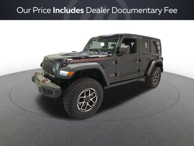 Black Clearcoat 2026 Jeep Wrangler SUV / Crossover Four-Wheel Drive 8-Speed Automatic