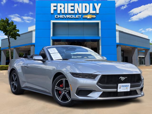Silver Metallic 2025 Ford Mustang Convertible Rear-Wheel Drive Automatic