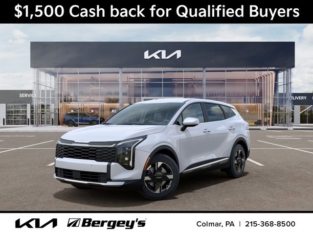 Glacial White Pearl 2026 Kia Sportage LX AWD SUV / Crossover All-Wheel Drive 8-Speed Automatic