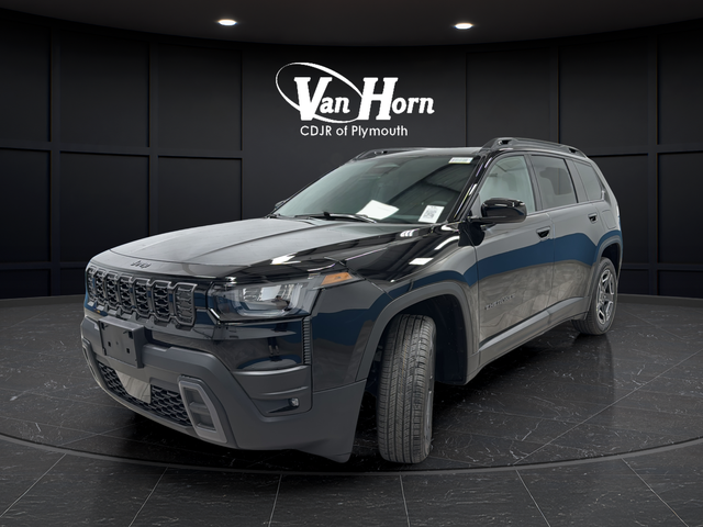 New 2026 Diamond Black Crystal Pearlcoat Jeep Laredo image 3