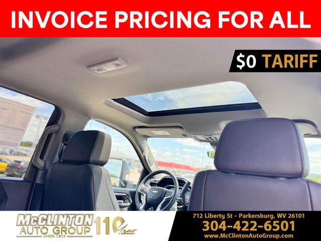 2025 Summit White Chevrolet Silverado 2500HD LTZ 4X4 Truck