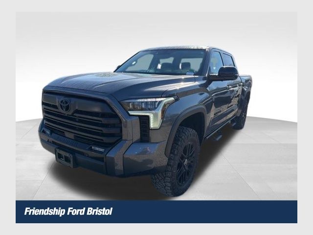 Gray 2024 Toyota Tundra Limited CrewMax Cab 4WD Pickup Truck Four-Wheel Drive Automatic