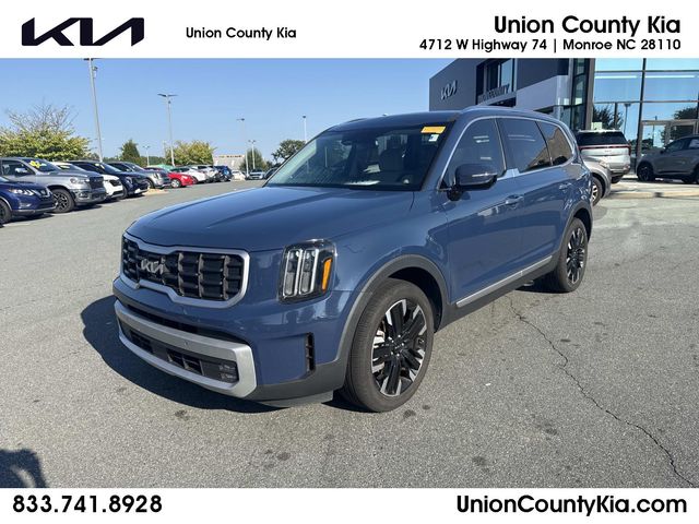 Midnight Lake Blue 2024 Kia Telluride SUV / Crossover Front-Wheel Drive 8-Speed Automatic