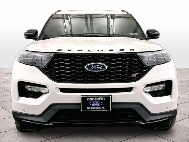 2022 Ford Explorer ST White at Bob Ruth Ford