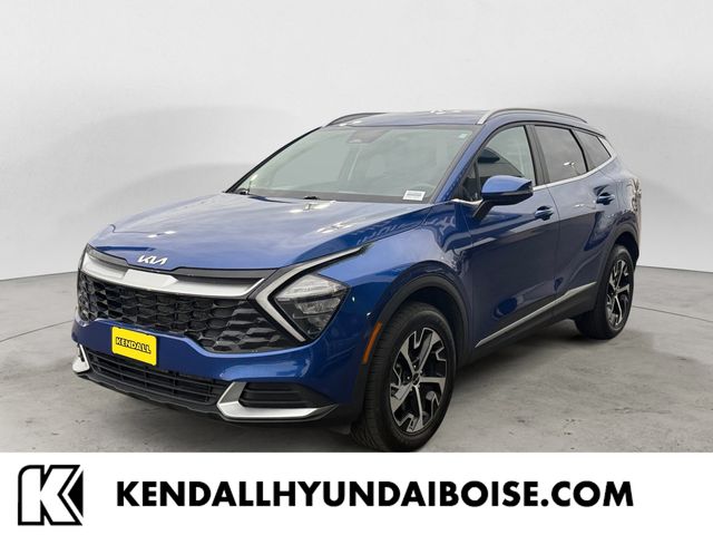 Sapphire Blue 2023 Kia Sportage EX AWD SUV / Crossover All-Wheel Drive 8-Speed Automatic