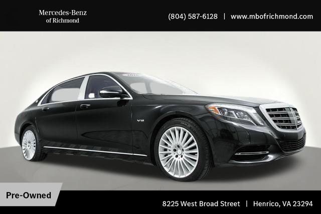 Obsidian Black Metallic 2016 Mercedes-Benz S-Class Sedan Rear-Wheel Drive 7-Speed Automatic