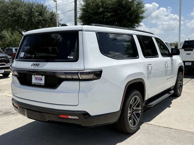 2026 Jeep Grand Wagoneer L  White at Texan Dodge Chrysler Jeep Ram