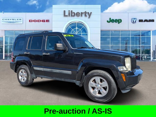 Brilliant Black Crystal Pearlcoat 2012 Jeep Liberty Sport 4WD SUV / Crossover Four-Wheel Drive 4-Speed Automatic
