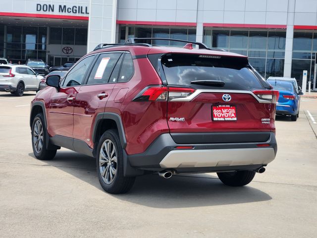 2024 Toyota RAV4 Hybrid Limited Red at Community Toyota