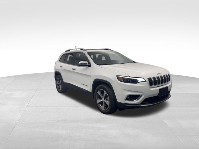 2019 Bright White Clearcoat Jeep Cherokee Limited 4X4 SUV