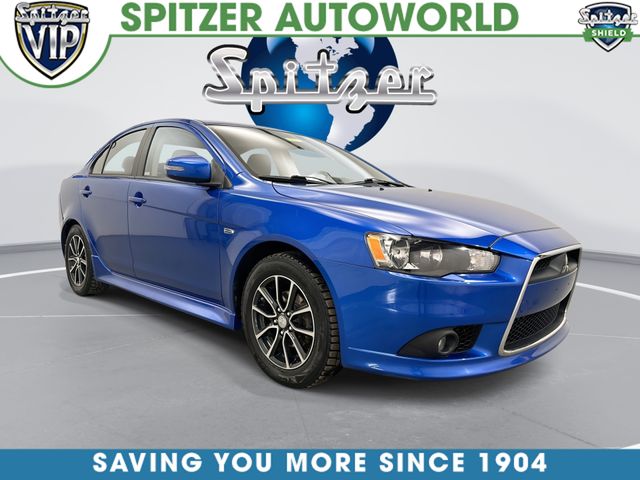 Octane Blue 2015 Mitsubishi Lancer Sedan All-Wheel Drive Continuously Variable Transmission