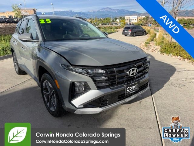 Hampton Gray 2025 Hyundai Tucson SUV / Crossover All-Wheel Drive 8-Speed Automatic