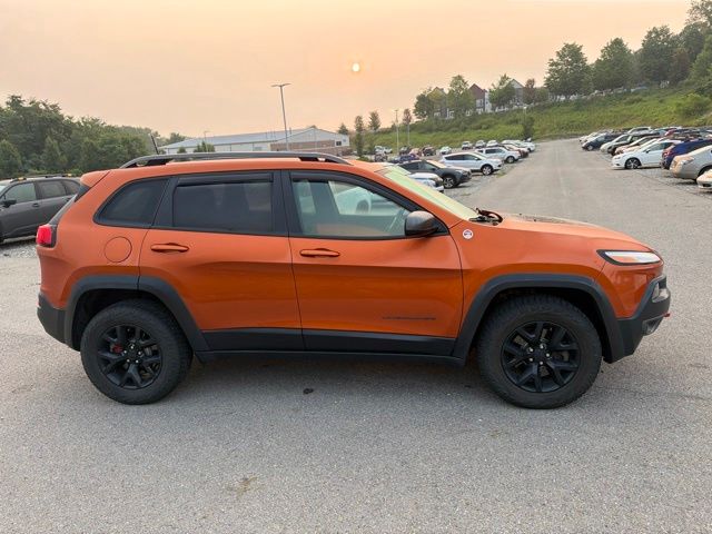 2016 Jeep Cherokee Trailhawk Orange at Bob Ruth Ford