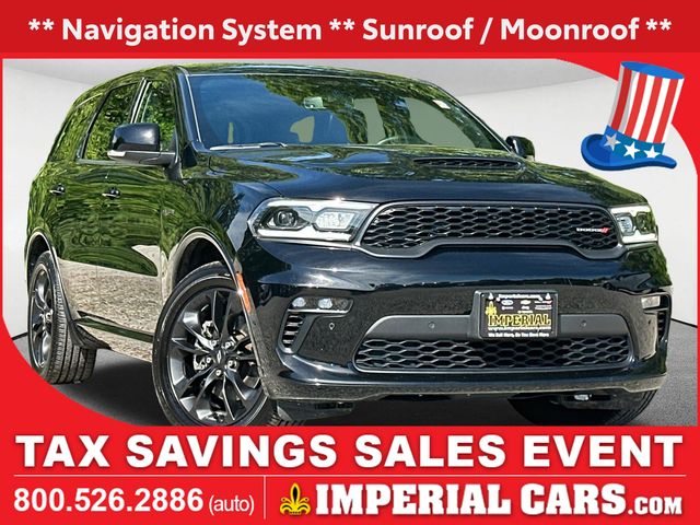 DB Black Clearcoat 2022 Dodge Durango SUV / Crossover All-Wheel Drive 8-Speed Automatic